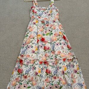 Lucy Paris Floral Midi Dress